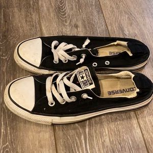 Black Converse Slip on